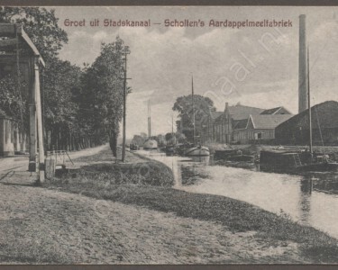 Groet uit Stadskanaal - Scholten's Aardappelmeelfabriek 20130425115646/1559