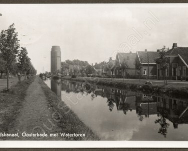 Stadskanaal, Oosterkade met Watertoren 20160630151524/2468
