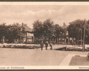 Groeten uit Stadskanaal. - Stationsweg. 20161003191402/2539