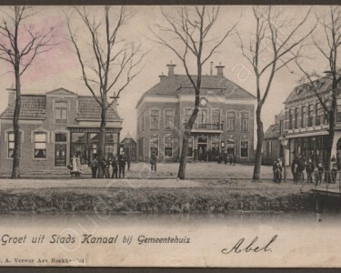 Groet uit Stads Kanaal bij Gemeentehuis 20170218075224/2759