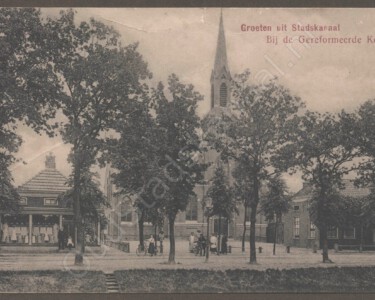 Groeten uit Stadskanaal - Bij de Gereformeerde Kerk 20170902094622/3009