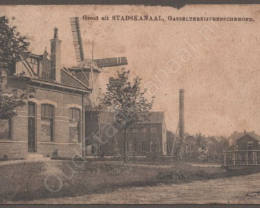 Groet uit STADSKANAAL, Gasselternijveenschemond. 20171106192401/3109
