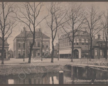 Groet uit Stadskanaal. Gemeentehuis. 20180803155511/3914