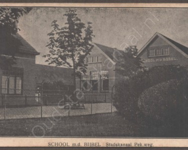 SCHOOL m.d. BIJBEL Stadskanaal Pek.weg.
