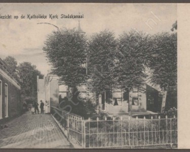 Gezicht op de Katholieke Kerk Stadskanaal 20220406201257/7539