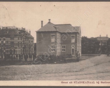 Groet uit STADSKANAAL bij Stationsbrug. 20221004053856/7766