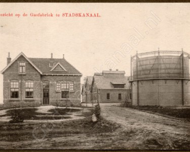 Gezicht op de Gasfabriek te STADSKANAAL. 20130215110730/797