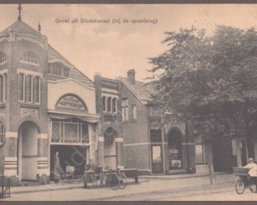 Groet uit Stadskanaal (bij de spoorbrug) 20240501212500/9120